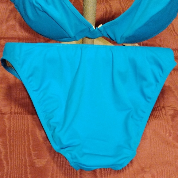 Women's Blue Bikini Set - Picture 6 of 7